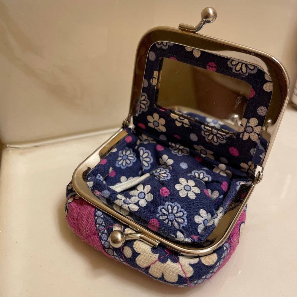 Vera Bradley Boysenberry Contact Case - Picture 3 of 5